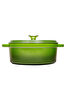Picture of Sürel Cast iron round casserole    28 cm degrade green