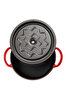 Picture of Sürel Cast iron round casserole      20 cm  degrade red