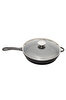 Picture of Sürel Cast iron glass lid  fry pan 28 cm black