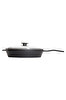 Picture of Sürel Cast iron glass lid  fry pan 28 cm black