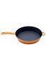 Picture of Sürel Cast iron glass lid  fry pan 28 cm orange