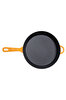 Picture of Sürel Cast iron glass lid  fry pan 28 cm orange