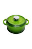 Picture of Sürel Cast iron round casserole      20 cm degrade green