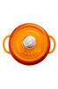 Picture of Sürel Cast iron round casserole      20 cm degrade orange