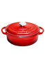 Picture of Sürel Cast iron oval casserole   23X29 cm red
