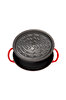 Picture of Sürel Cast iron oval casserole   23X29 cm red
