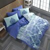 Picture of Hobby Desire Turquoise - Ranforce Double Duvet Cover Set