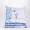 Picture of Hobby Rixos Blue - Ranforce Double Duvet Cover Set
