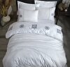 Picture of Hobby Elegant Zeugma White - Double Embroidered Satin Duvet Cover Set