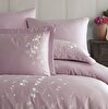 Picture of Hobby Premium Ella Pudra - Poplin Double Embroidered Duvet Cover Set