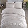 Picture of Hobby Premium Diva Beige - Poplin Double Embroidered Duvet Cover Set