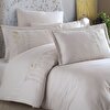Picture of Hobby Premium Diva Beige - Poplin Double Embroidered Duvet Cover Set