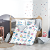 Picture of Hobby Felix Pink Baby Duvet Cover Set