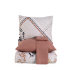 Picture of Hobby Belen Coffee - Ranforce Double Duvet Cover Set