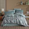 Picture of Hobby Lucia Green - Double Poplin Quilted Duvet Cover Set