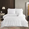 Picture of Hobby Queen 800 TC Satin Double Duvet Cover Set - Cream