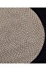 Picture of Koza Carpet Natura Hand Woven Jute Bohemian Style Authentic Living Room Living Room Corridor Bedroom Natural Carpet 00005A 90 x 90