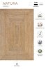 Picture of Koza Carpet Natura Hand Woven Jute Bohemian Style Authentic Living Room Living Room Corridor Bedroom Natural Carpet 00010A 90 x 150