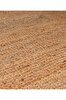 Picture of Koza Carpet Natura Hand Woven Jute Bohemian Style Authentic Living Room Living Room Corridor Bedroom Natural Carpet 00010A 90 x 150