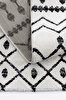 Picture of Koza Carpet Nott White Carpet Rug Living Room Sitting Room Bedroom Hallway Machine Carpet 59832 120 x 170
