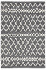 Picture of Koza Halı Blomst Anthracite Carpet Rug Living Room Bedroom Corridor Machine Carpet 59834 80 x 150