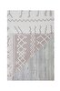 Picture of Koza Home Duo White Beige Double Sided Washable Woven Rug 23001A 80 x 150