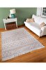 Picture of Koza Home Duo White Beige Double Sided Washable Woven Rug 23001A 80 x 150
