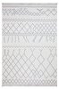 Picture of Koza Home Duo White Gray Double Sided Washable Woven Rug 23001A 60 x 100