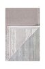 Picture of Koza Home Duo White Beige Double Sided Washable Woven Rug 23003A 60 x 100