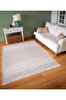 Picture of Koza Home Duo White Beige Double Sided Washable Woven Rug 23003A 60 x 100