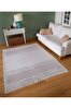 Picture of Koza Home Duo White Beige Double Sided Washable Woven Rug 23003A 60 x 100