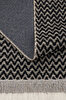 Picture of Koza Halı Rosso Black Woven Sisal Rug Jute Carpet Kilim Living Room Bedroom Hallway Carpet 23033A 60 x 100