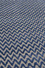 Picture of Koza Halı Rosso Navy Blue Woven Sisal Rug Jute Rug Kilim Living Room Sitting Room Bedroom Hallway Rug 23033A 60 x 100