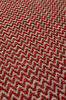Picture of Koza Halı Rosso Red Woven Sisal Rug Jute Carpet Kilim Living Room Sitting Room Bedroom Hallway Rug 23033A 60 x 100