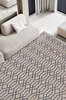 Picture of Koza Halı Rosso Anthracite Woven Sisal Carpet Jute Carpet Rug Living Room Bedroom Hallway Carpet 23037A 60 x 100