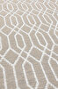 Picture of Koza Halı Rosso Cream Woven Sisal Rug Jute Rug Kilim Living Room Sitting Room Bedroom Hallway Rug 23037A 60 x 100