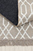 Picture of Koza Halı Rosso Cream Woven Sisal Rug Jute Rug Kilim Living Room Sitting Room Bedroom Hallway Rug 23037A 60 x 100