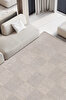 Picture of Koza Halı Rosso Beige Woven Sisal Rug Jute Rug Kilim Living Room Sitting Room Bedroom Hallway Rug 23043A 60 x 100