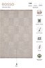 Picture of Koza Halı Rosso Beige Woven Sisal Rug Jute Rug Kilim Living Room Sitting Room Bedroom Hallway Rug 23043A 60 x 100