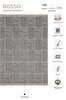 Picture of Koza Halı Rosso Anthracite Woven Sisal Carpet Jute Carpet Rug Living Room Bedroom Hallway Carpet 23043A 60 x 100