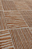 Picture of Koza Halı Rosso Orange Woven Sisal Rug Jute Rug Kilim Living Room Sitting Room Bedroom Hallway Rug 23043A 60 x 100