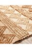 Picture of Koza Carpet Natura Hand Woven Jute Bohemian Style Authentic Living Room Living Room Corridor Bedroom Natural Carpet 00025A 90 x 150