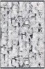 Picture of Koza Carpet Koza Meridyen Black Carpet Rug Balcony Terrace Garden Living Room Corridor Machine Carpet 65284 78 x 150