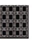 Picture of Koza Carpet Koza Premium Amour Black Carpet Living Room Living Room Bedroom Hallway Machine Carpet 53078 196 x 290