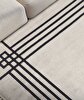 Picture of Koza Carpet Koza Premium Amour Cream Carpet Living Room Bedroom Hallway Machine Carpet 53096 196 x 290