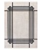 Picture of Koza Carpet Koza Premium Amour Cream Carpet Living Room Bedroom Hallway Machine Carpet 53096 196 x 290