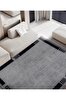 Picture of Koza Carpet Koza Premium Amour Gray Carpet Living Room Sitting Room Bedroom Hallway Machine Carpet 53113 157 x 230
