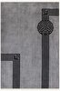 Picture of Koza Carpet Koza Premium Amour Gray Carpet Living Room Sitting Room Bedroom Hallway Machine Carpet 53116 78 x 150