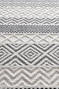 Picture of Koza Carpet Koza Hayad Monaco Cream Black Carpet Living Room Bedroom Hallway Machine Carpet 33342 80 x 150