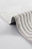 Picture of Koza Carpet Koza Hayad Monaco Cream Carpet Living Room Bedroom Hallway Machine Carpet 33343 80 x 150